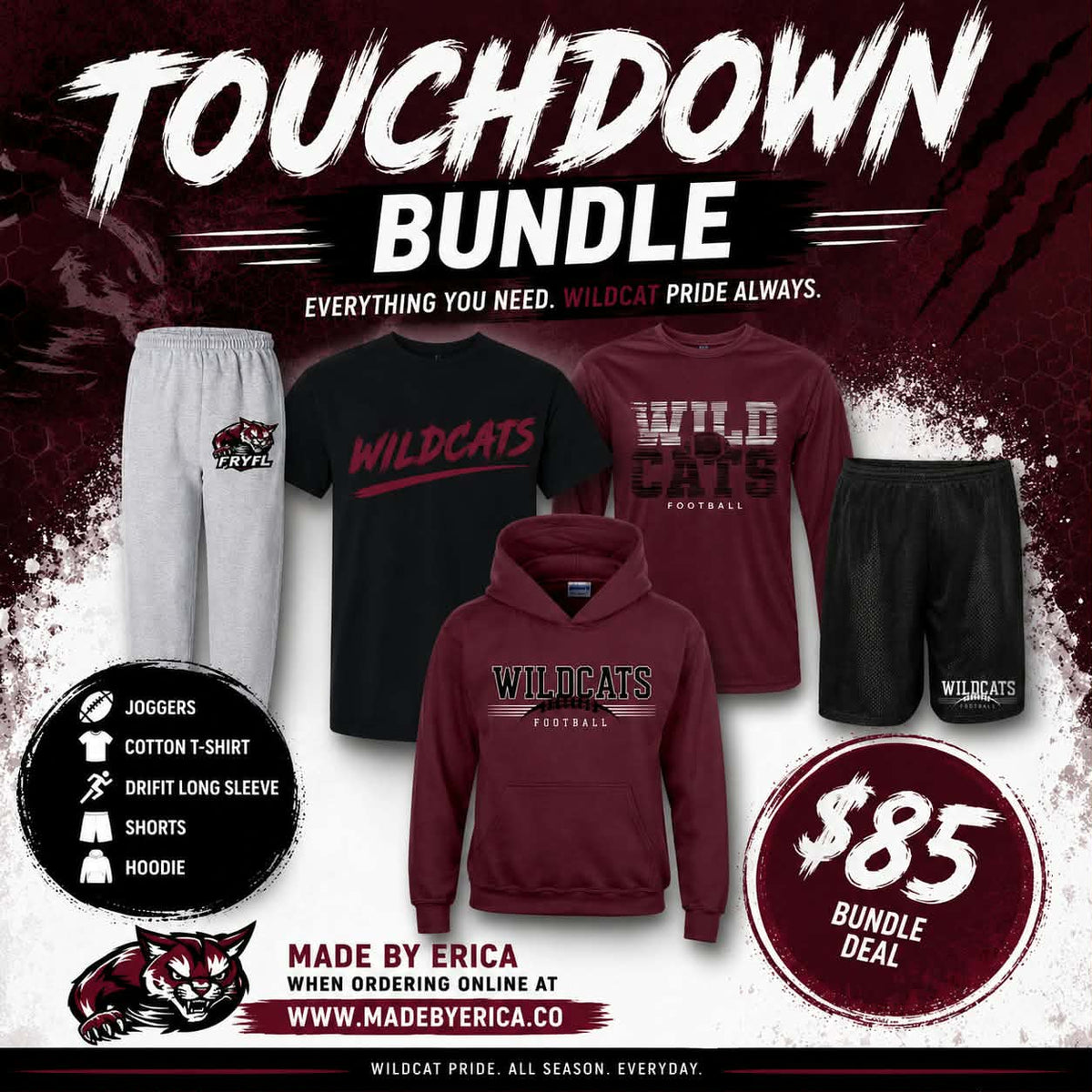 FRYFL Touchdown Bundle