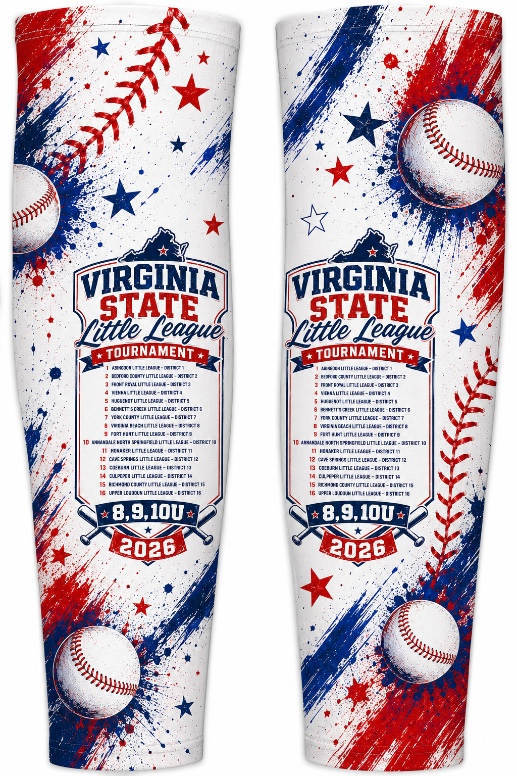 VA STATE LITTLE LEAGUE TOURNAMENT ARM SLEEVE
