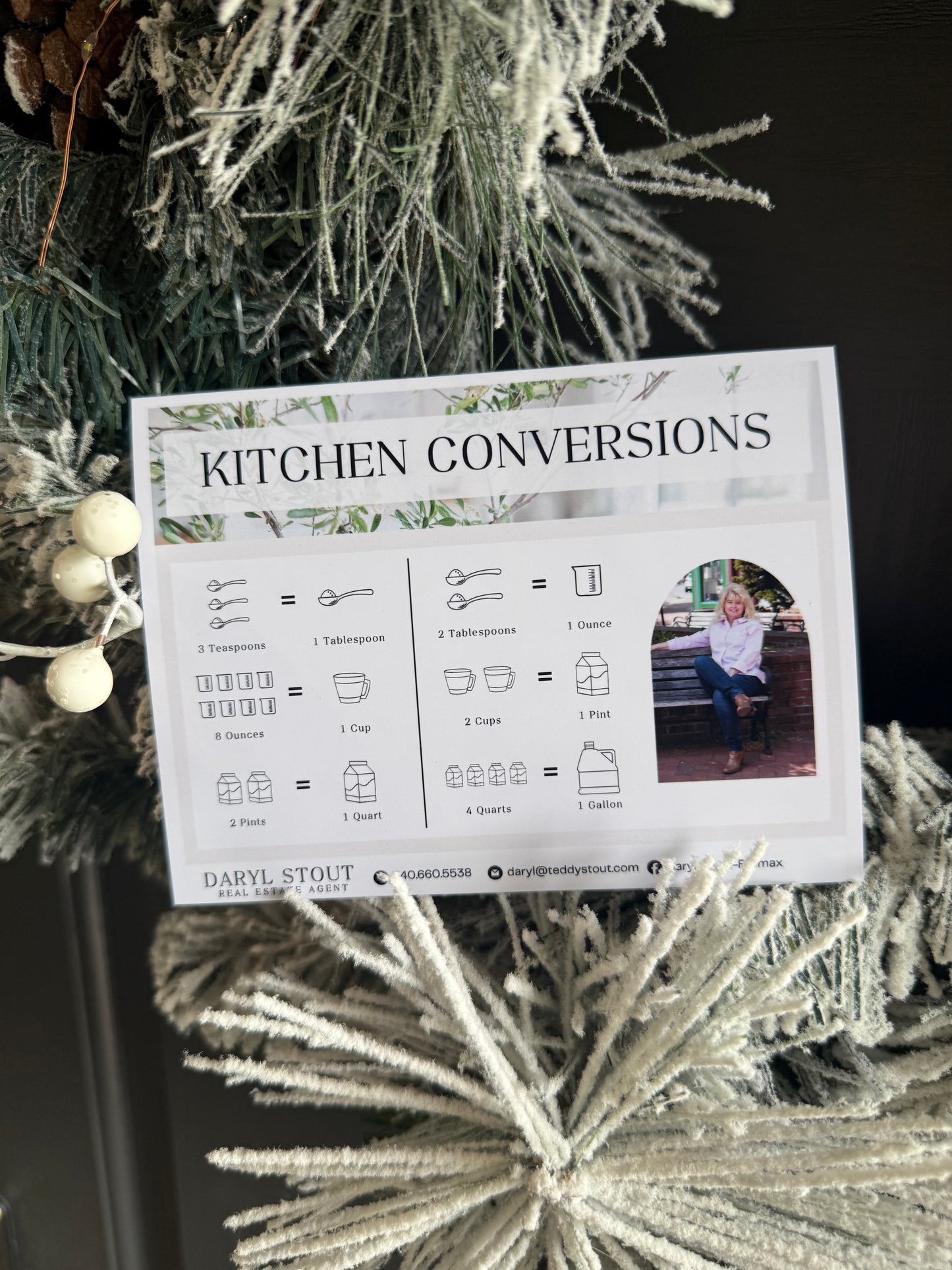 4x6 Kitchen Conversion Realtor Photo Magnet Advertisement for Real Estate Listings Ideal for Attracting Potential Buyers