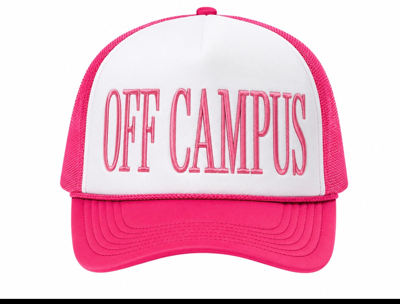 “Off Campus” foam trucker hat