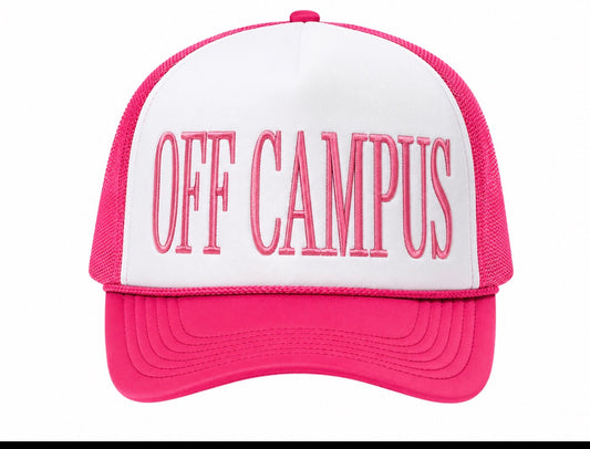 “Off Campus” foam trucker hat