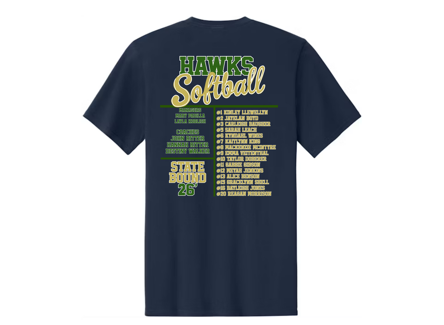 SHS Girls Varsity Softball State Bound