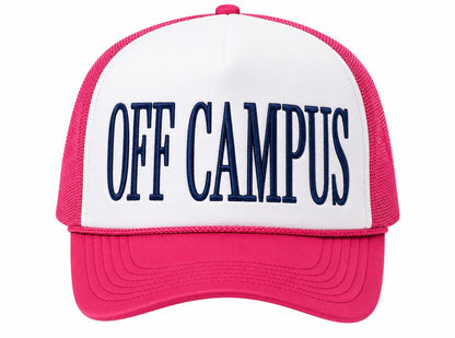 “Off Campus” foam trucker hat