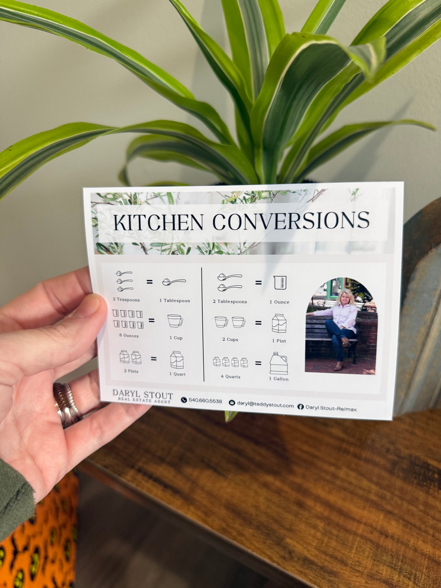 4x6 Kitchen Conversion Realtor Photo Magnet Advertisement for Real Estate Listings Ideal for Attracting Potential Buyers