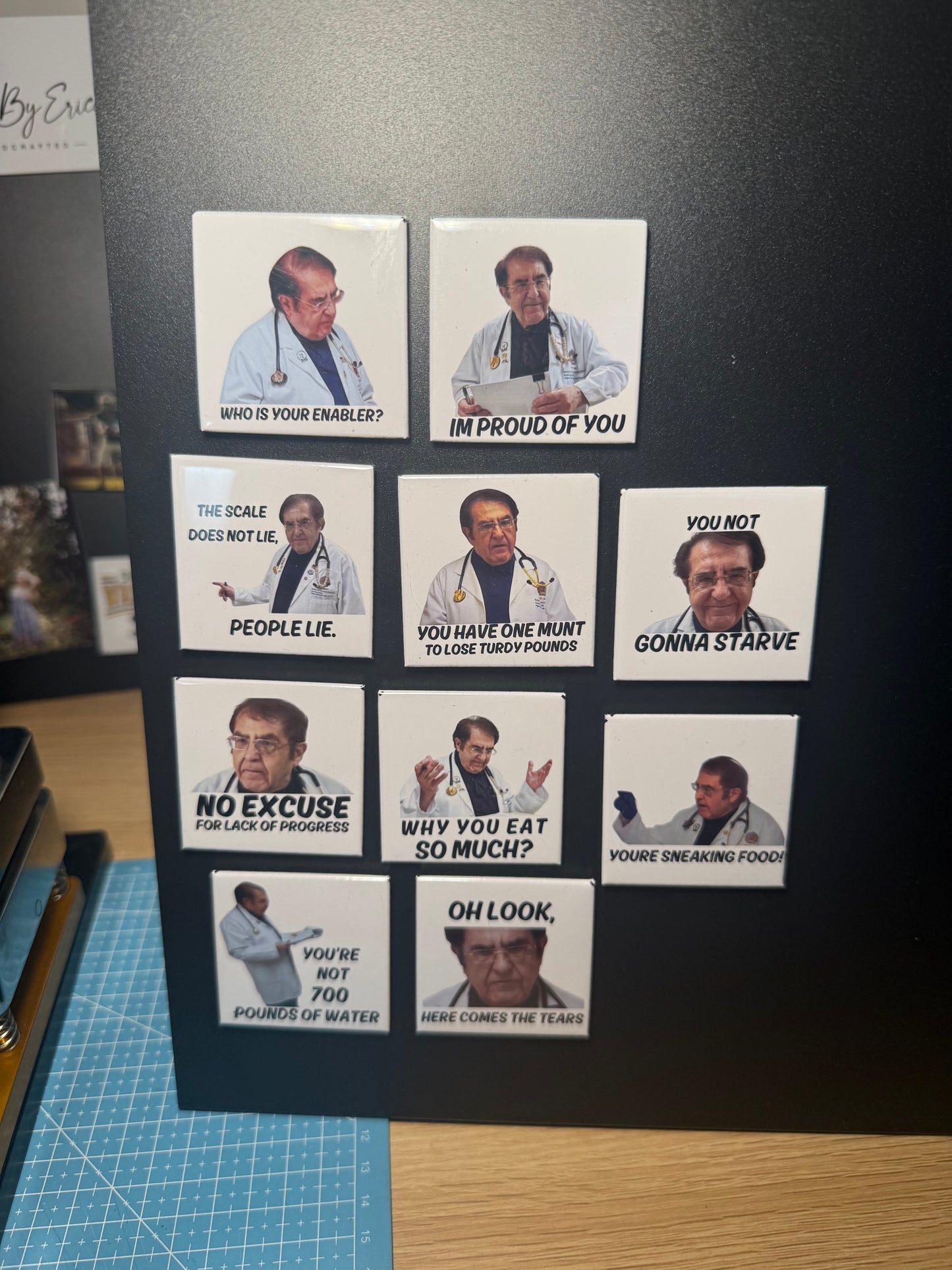 10pk Dr. Now Magnet Set