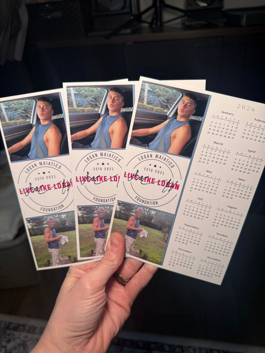 5X7 Calendar Yearly Magnet